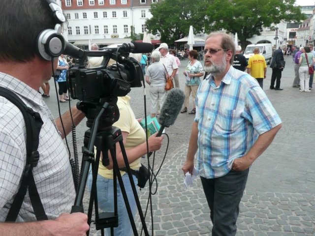 02. Juli 2013 Demo und Stadtratsitzung